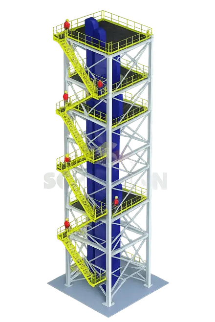Torre de arriostramiento